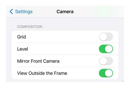 城口苹果授权维修点分享iOS17相机水平辅助线怎么用